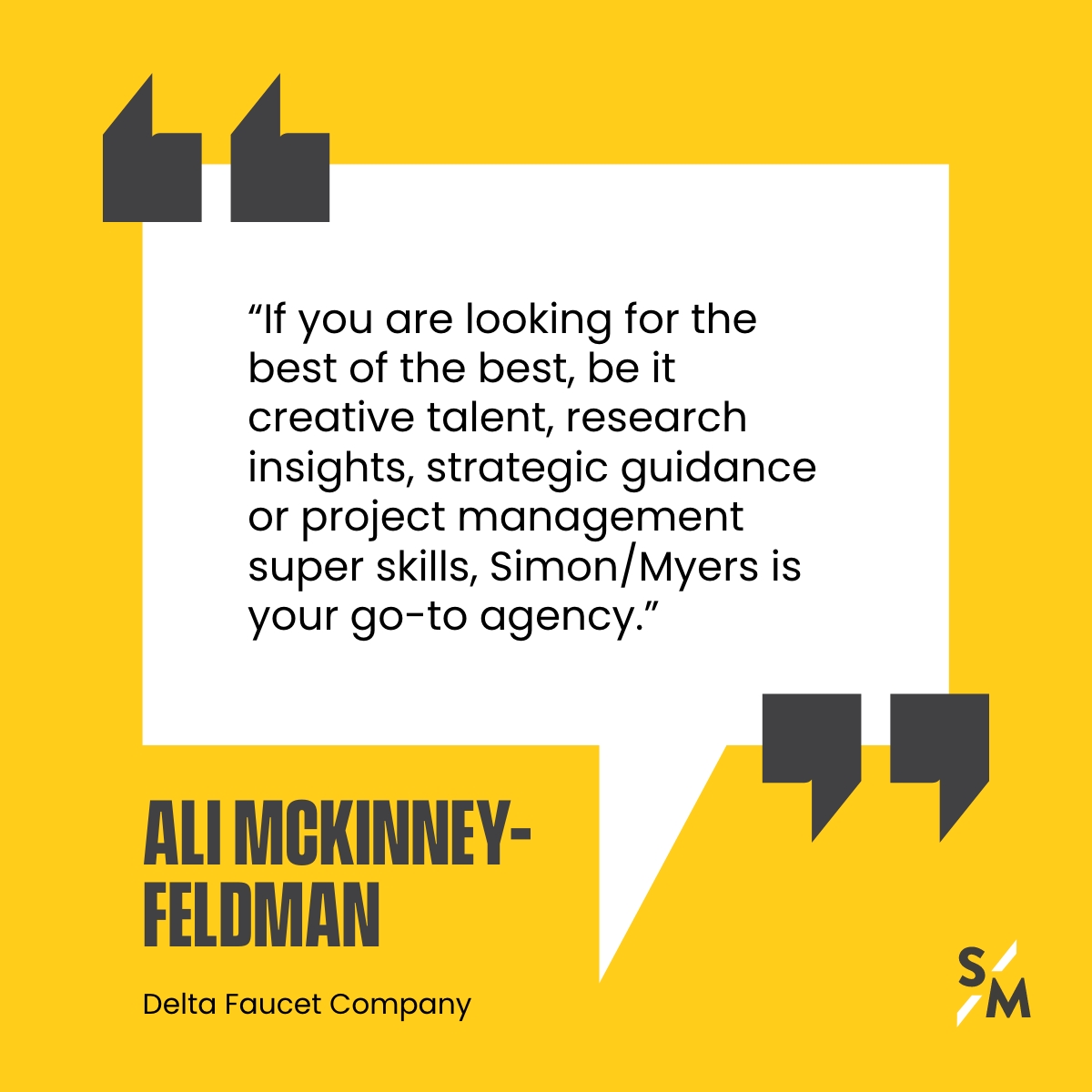Ali, thanks for being our go-to, too.

#creativeagency #chicagoagency #strategyagency #brandingagency #chicagocreatives