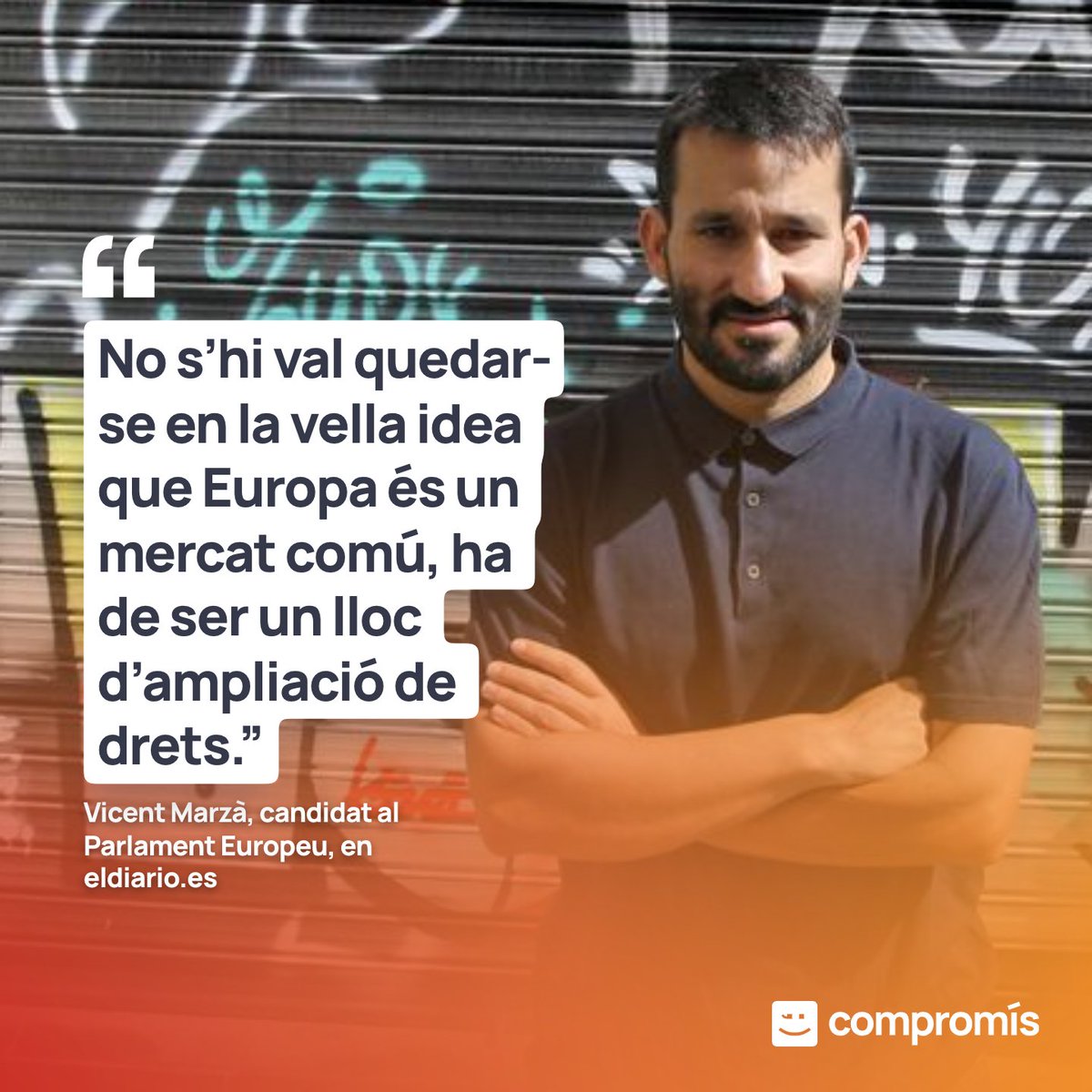 Construïm l'Europa que necessitem: l'Europa dels drets i que protegisca els sectors productius valencians. Entrevista a @VicentMarza, candidat al Parlament Europeu, en @eldiariocv. 👉 eldiario.es/comunitat-vale…