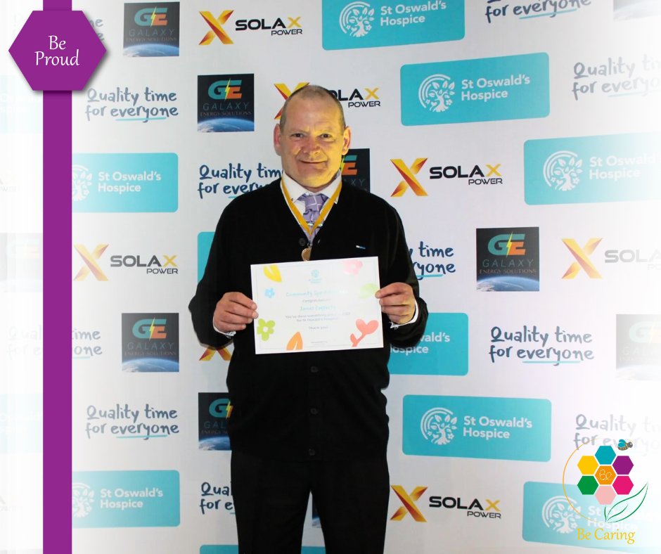 🎉 Big cheers for James, our Support Worker and VOICE Rep, on winning the Community Spirit Award! 🏆 Not only does he uplift our community, but he also raised £2400 for St Oswald's Hospice. Read his inspiring story here: becaring.org.uk/community-spir… #CommunitySpirit #CharitySupport