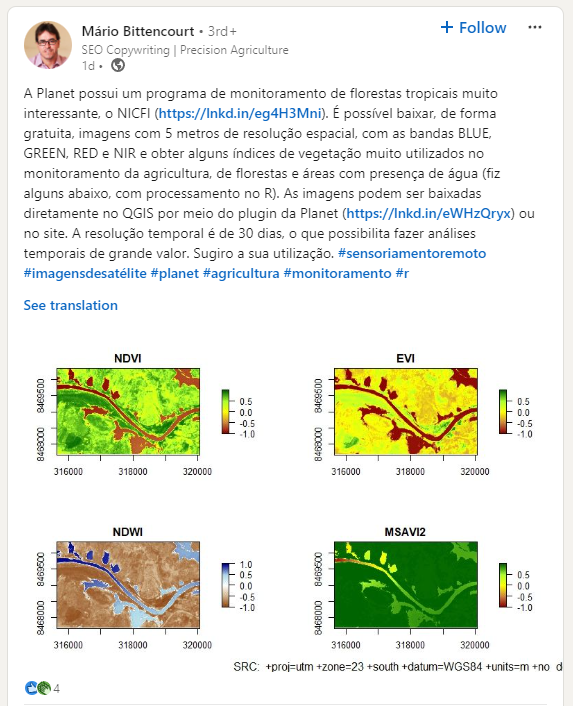 NICFISatData's tweet photo. Having our users tell their colleagues about the #NICFISatelliteDataProgram is a great confirmation of its value. But even better, is when they tell THE INTERNET 🤩
Some examples👇
https://t.co/E1tC4GJ4mS
https://t.co/waDwHjk4u7
https://t.co/3SIuaXnUdA
https://t.co/pBpCb8FPPS https://t.co/W7I53w4jxA