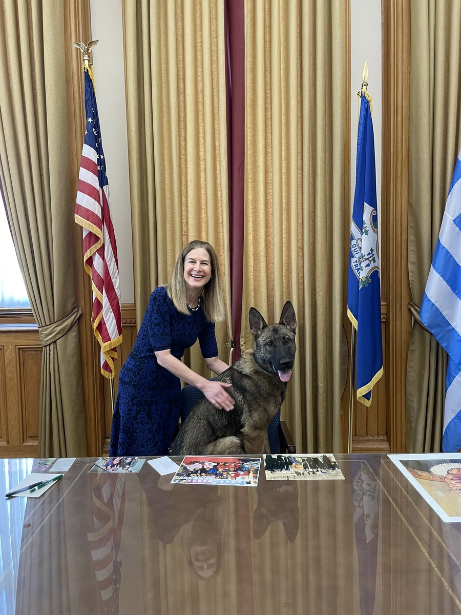 Life is ruff lobbying for bills! 🐶 Always happy to have a visit from Valor.