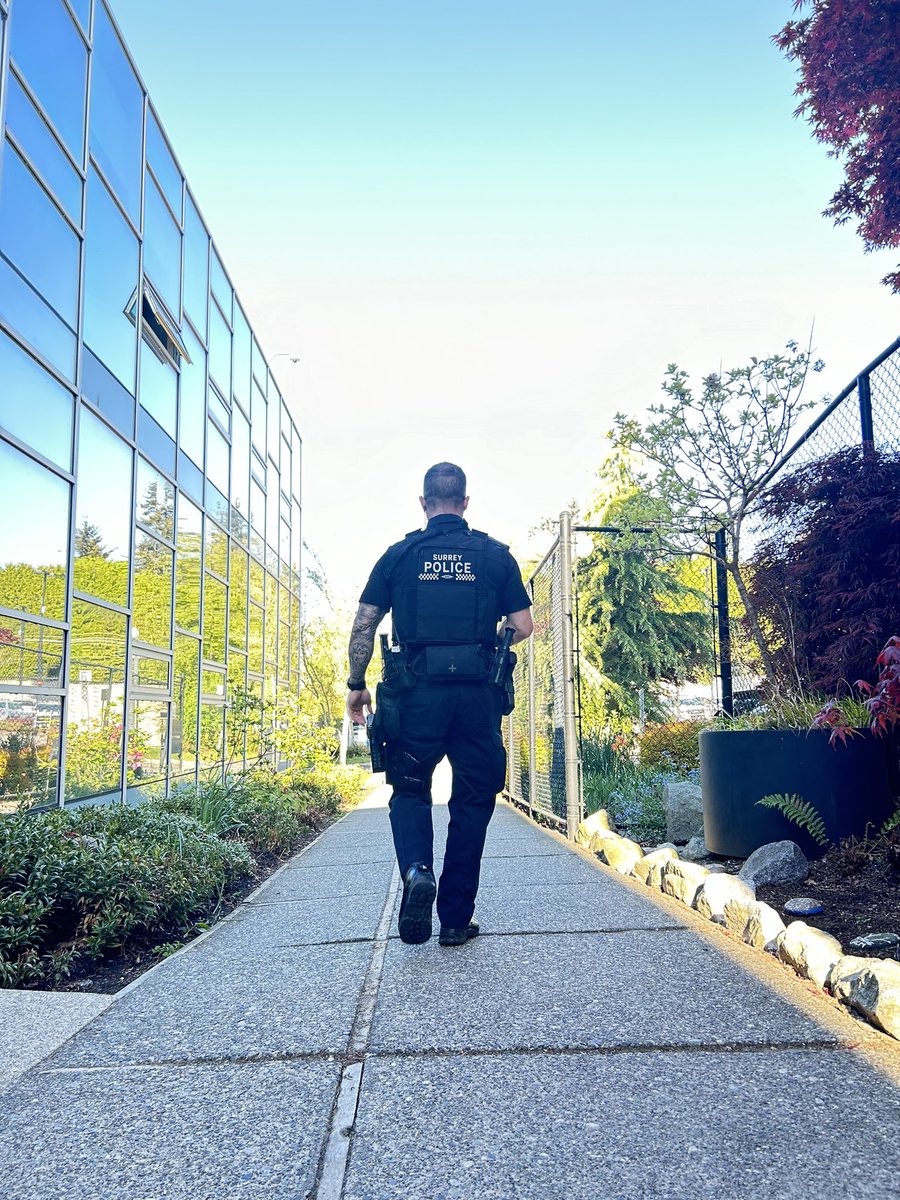 Good morning Surrey, the backbone of any Police Service is our patrol folks. SPS ready to serve , listening to all voices in the community. #community #SPS #copwhocares