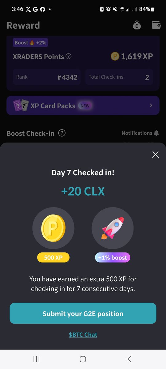 RidwanAhmed97's tweet photo. @xraders_xyz Mrridor 
#XREarlybirdAirdropR2 #BoostCheckinW1 #Coinlive #Guess2Earn https://t.co/0bW9xo1eqD