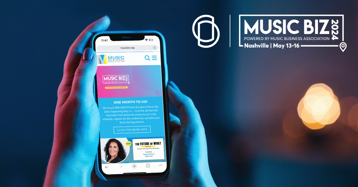 Exciting news! SonoSuite is gearing up for Music Biz 2024, from May 13th to 16th. Connect with industry leaders and innovators! Secure a meeting with our CEO, Sebastián Mañana, to elevate your music business. 🚀