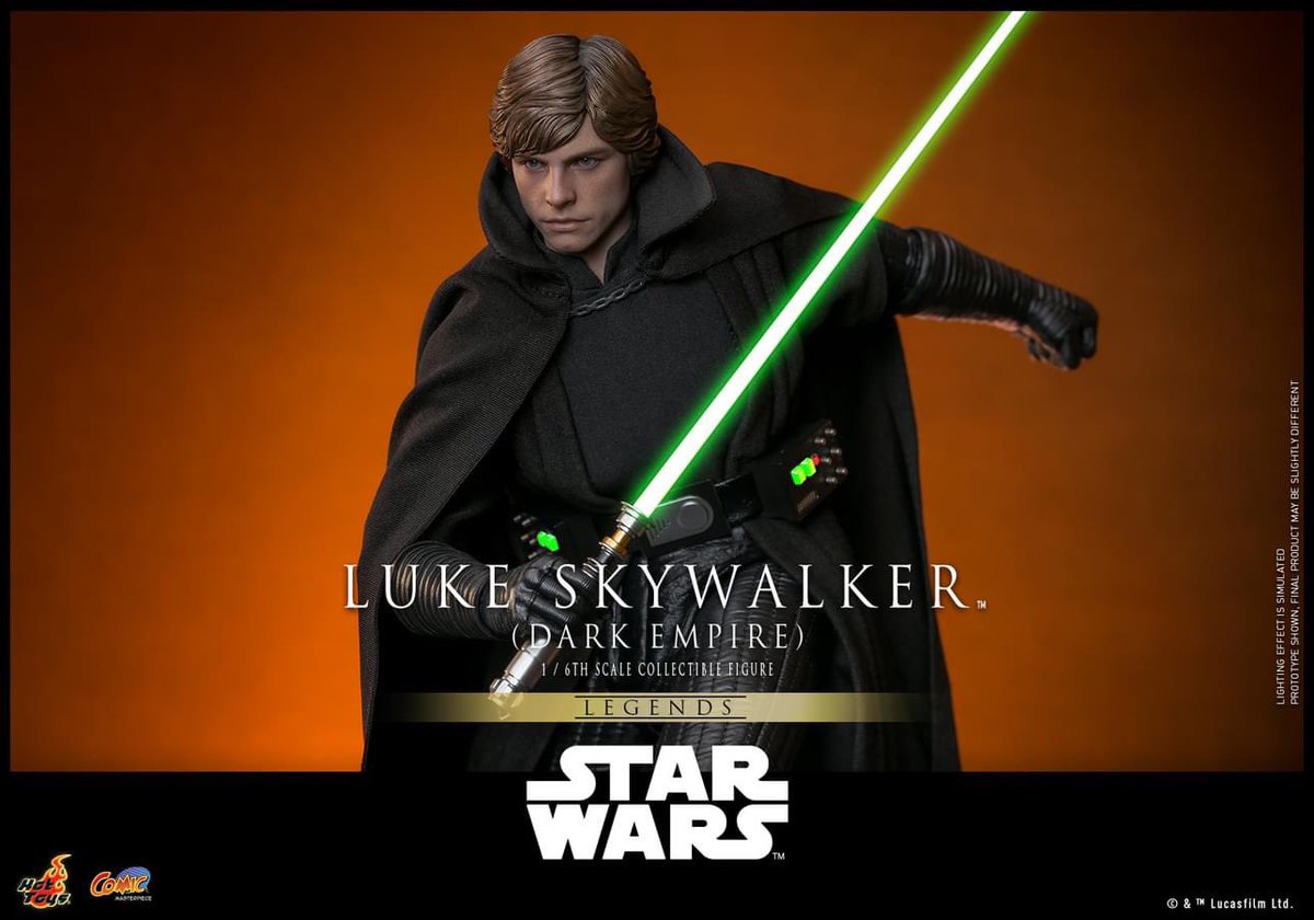 #HotToys announced #LukeSkywalker from #DarkEmpire.

#StarWars #HotToysCollectibles #SixthScale