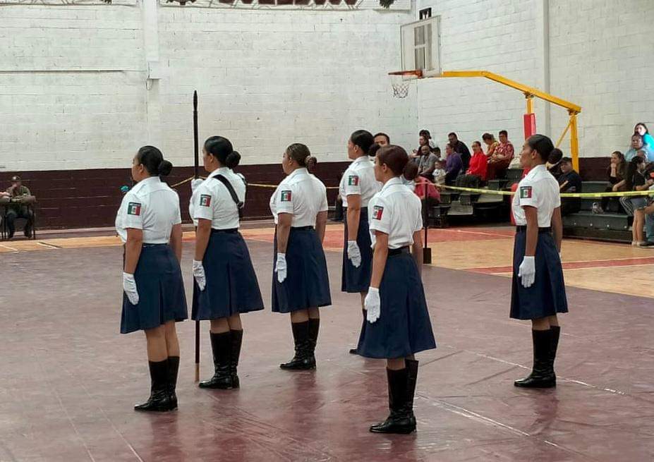 🇲🇽Por primera vez la Escolta de Guerra de la DSPM participó en el Concurso Anual de Bandas de Guerra y Escolta donde lograron estar en el top 5 de los participantes. 👮🏻‍♀️👩🏻‍🚒