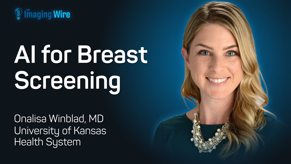 How is AI affecting real-world use of screening #mammography? I talked to Onalisa Winblad, MD, to hear her thoughts about AI and breast screening. Thanks to @ScreenPointMed for making the connection. Watch the show at youtu.be/LB6d6AZL8kE