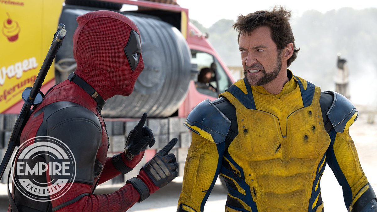 ❤️ EXCLUSIVE IMAGE 💛

#DeadpoolAndWolverine is 'the most Deadpool movie in the history of Deadpool,' Ryan Reynolds tells Empire – expect ultra-violence, f-bombs galore, and all kinds of meta madness.

READ MORE: empireonline.com/movies/news/de…