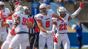 Thank you @RedbirdFB for coming to workouts this morning and talking with our football student-athletes!