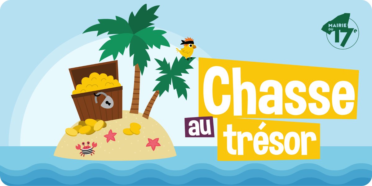 🎈🗺️ [#ChasseAuTrésor] [#Paris17] Rejoignez-nous le samedi 25 mai, 11h-13h, Square Sainte Odile pour une matinée pleine de jeux et de surprises ! 🐟🎯🎨 Inscription obligatoire ➡️ [bit.ly/chasse-tresor-…] 🎟️ #AventureEnFamille