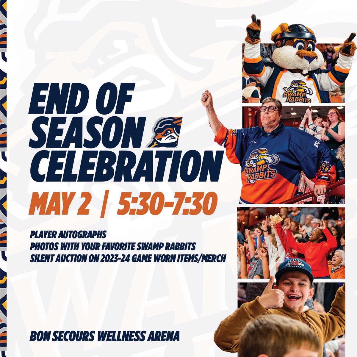 Our end of season celebration is today at 5:30 PM @BSWArena! It is a free event! See you all soon!