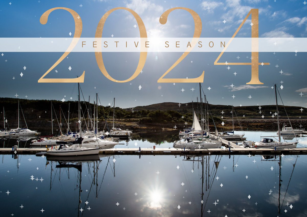 We know it's only May but it's never too early to start planning your Portavadie festive break!

This year we are offering relaxing Twixmas breaks, fantastic New Year celebrations and our new for 2024 berth holder and motorhome guest Hogmanay Supper!

➡️ portavadie.com/festive-packag…