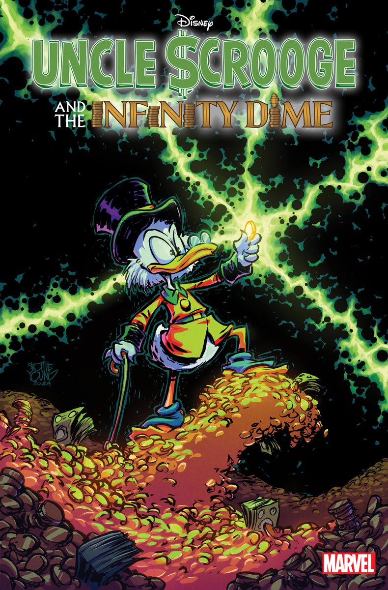 ‘Uncle Scrooge and the Infinity Dime’ #1 will have a fortune’s worth of variant covers by industry superstars! 💰 See three new covers below and read more: spr.ly/6014j3xKG