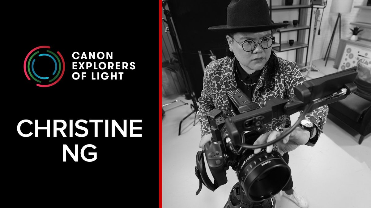 Introducing #CanonExplorerOfLight Christine Ng! Christine's work spans commercials, music videos, documentaries, and narratives that have been screened at festivals worldwide and on popular streaming services. canon.us/3QtepVv