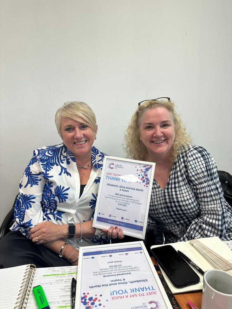 elizabeth lang (@epmh29) on Twitter photo After nearly 23 years <a href="/CR_UK/">Cancer Research UK</a> <a href="/CRUKShops/">Cancer Research UK Shops</a> attended my last Division North meeting ! I retire 3 weeks today and <a href="/JuliaStewardson/">Julia Stewardson</a> <a href="/missgillbe1/">Gill Jones</a> kindly worked out how much income my teams over the years have contributed a STAGGERING £44 MILLION!!!! Towards beating cancer - job done! ❤️ After nearly 23 years <a href="/CR_UK/">Cancer Research UK</a> <a href="/CRUKShops/">Cancer Research UK Shops</a> attended my last Division North meeting ! I retire 3 weeks today and <a href="/JuliaStewardson/">Julia Stewardson</a> <a href="/missgillbe1/">Gill Jones</a> kindly worked out how much income my teams over the years have contributed a STAGGERING £44 MILLION!!!! Towards beating cancer - job done! ❤️