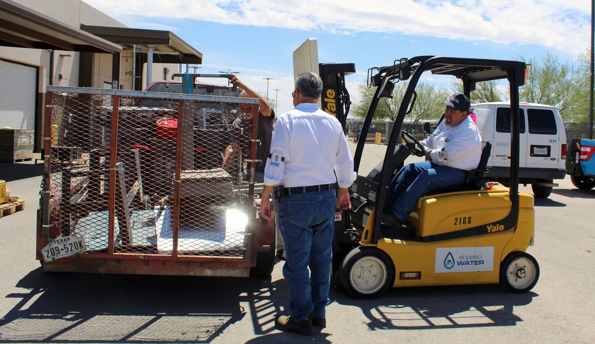 Discover the story behind our so-called 'trash.' From tractors to fire hydrants, we're transforming waste into treasure! Check out how auction proceeds are making a difference at EPWater:  bit.ly/4ddTC1U 
#elpasotexas #recycle #repurpose #community