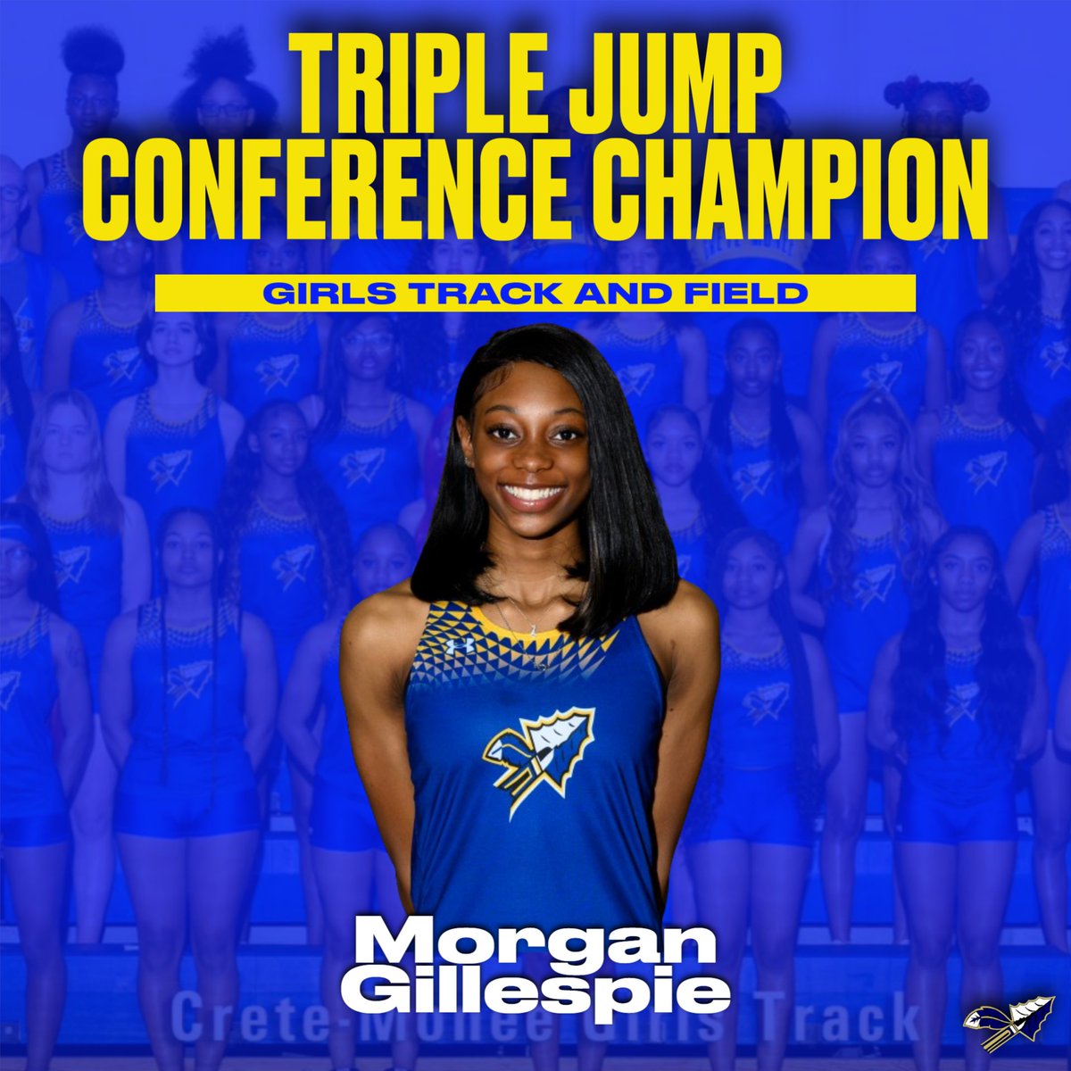 Congratulations to your Southland Athletic Conference Champion in the Triple Jump! #GoWarriors