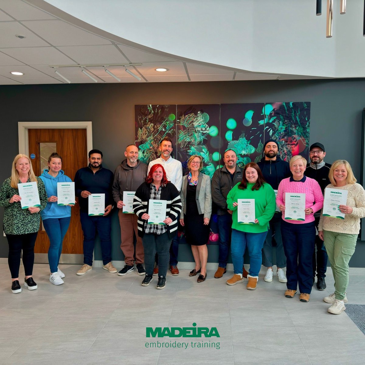 MadeiraUK's tweet image. Madeira embroidery training part 1 is complete!🎬 What a fantastic two days, filled with a diverse group of enthusiastic embroiderers🪡

Who’s joining us for part 2 in September?📚 bit.ly/madeira-embroi…

@embroiderytrain

#MadeiraThreads #EmbroideryCourse  #EmbroideryTraining