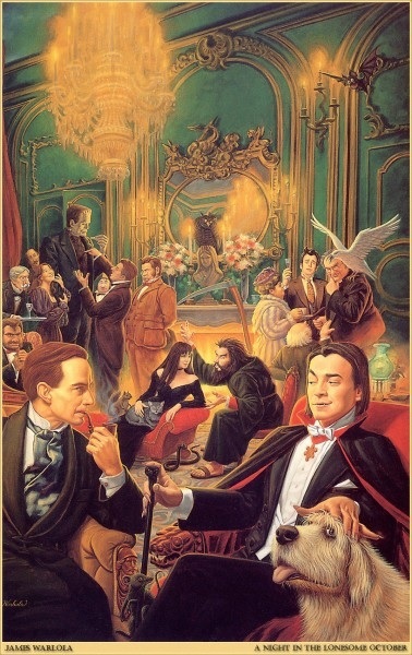 A Night in the Lonesome October, by Roger Zelazny, is narrated by Snuff, a watch dog. It's also a fun and exciting romp through late Victorian horror and mystery fiction. You must read it! #bookologythursday