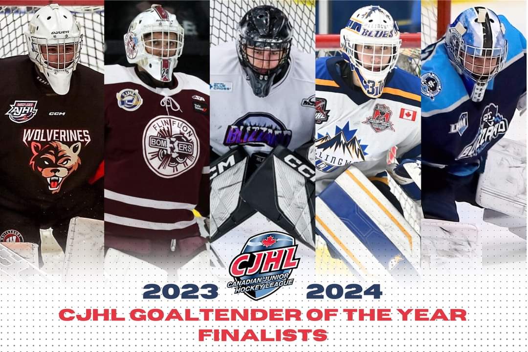 Collingwood Blues' Noah Pak voted finalist for CJHL’s Top Goaltender award Read ⤵️ ojhl.ca/collingwoods-n… #leagueofchoice | #OJHL | #CJHL | ^ojjm 📸 Jamie Green / OJHL Images