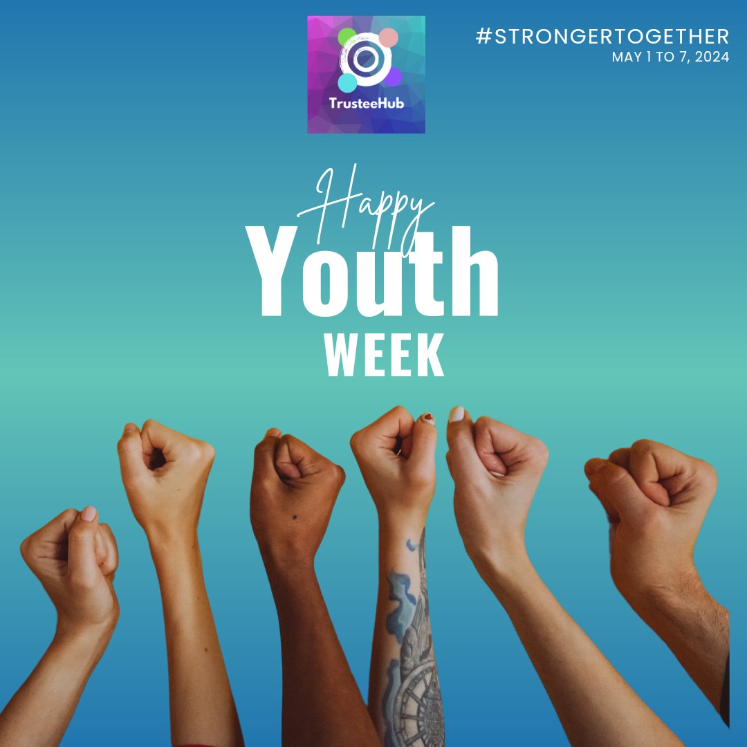 Happy #YouthWeek Trustee Hub Friends ‼️ Youth Week is an opportunity for young people to take action on issues that affect your everyday lives, and create and enjoy activities/ events in the GTA 🙂