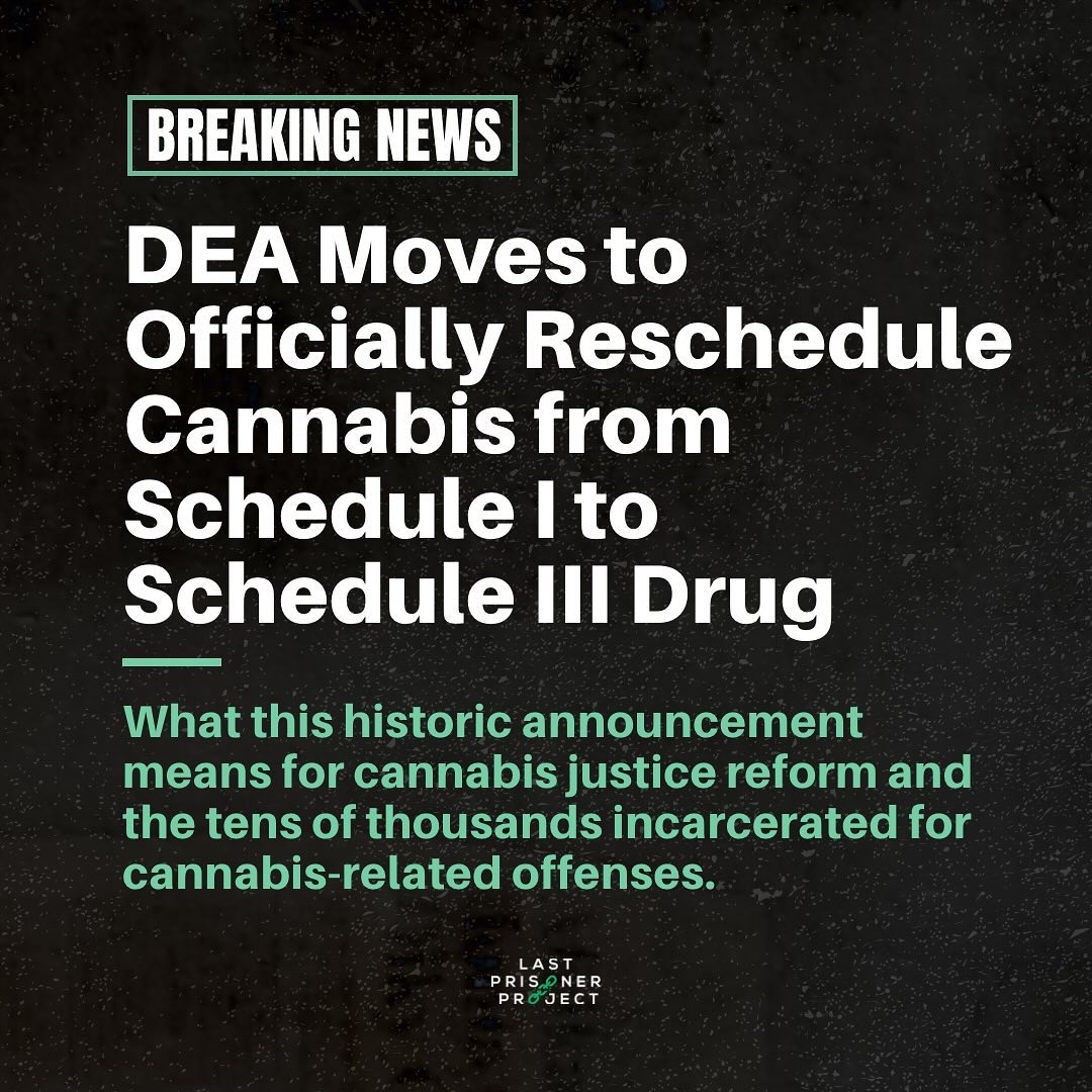 On Tuesday, the DEA moved to officially reschedule cannabis to a Schedule III drug. While this represents progress, it does not fulfill the promise of justice.⁣
⁣
To learn more about the #warondrugs, listen to the War on Drugs podcast, co-hosted by @GregGlod and @ClaytonEnglish