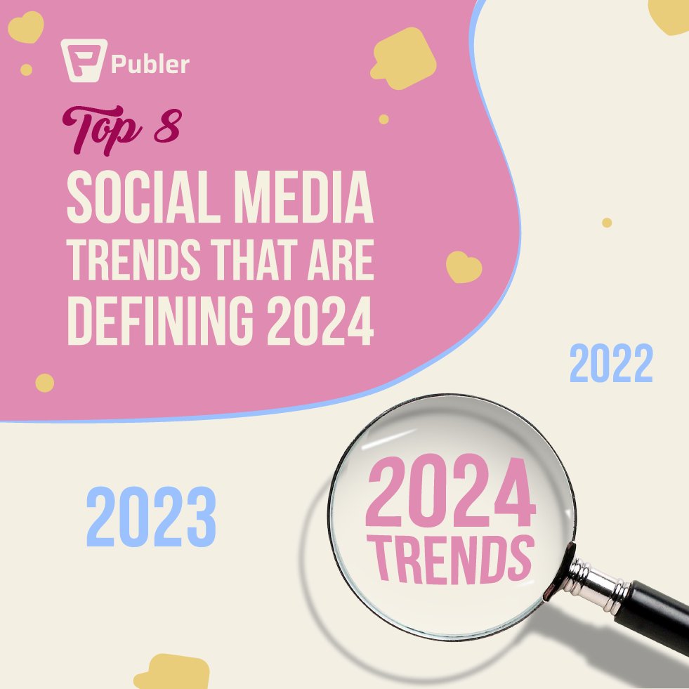 publer's tweet image. Brand authenticity, AI-generated content &amp;amp; more...

🔥 Explore the hottest trends in social media for 2024 &amp;amp; how to leverage them to stand out and succeed on social platforms! ⤵️ 
publr.io/YVjTB

#SocialMediaTrends #2024Trends #SMMTips