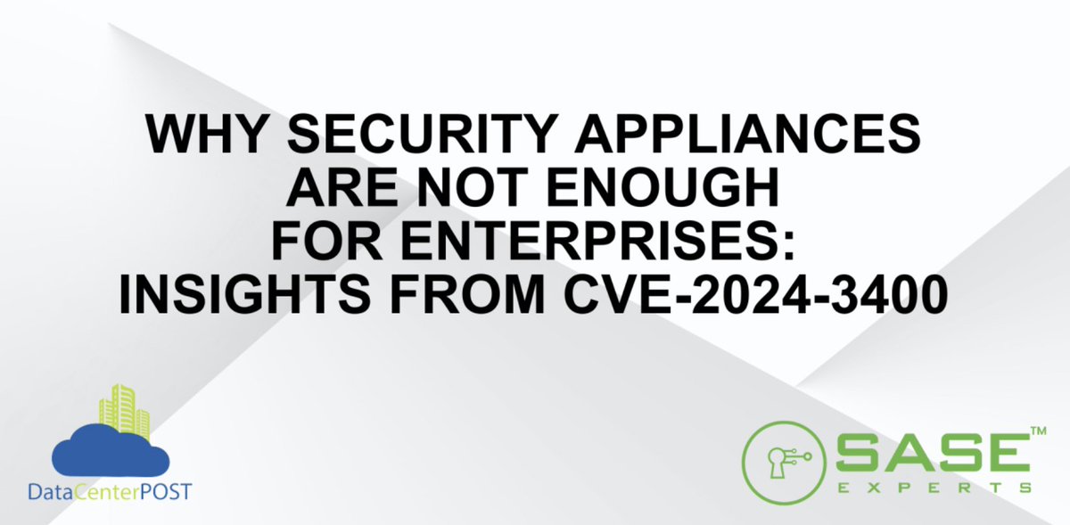 Discover the implications of CVE-2024-3400 within Palo Alto Networks’ GlobalProtect feature and why enterprises need to prioritize proactive security measures. Learn more insights from SASE Experts on @datacenterpost: ow.ly/h9e250RuQm0 #CyberDefense #InfoSec #SASE