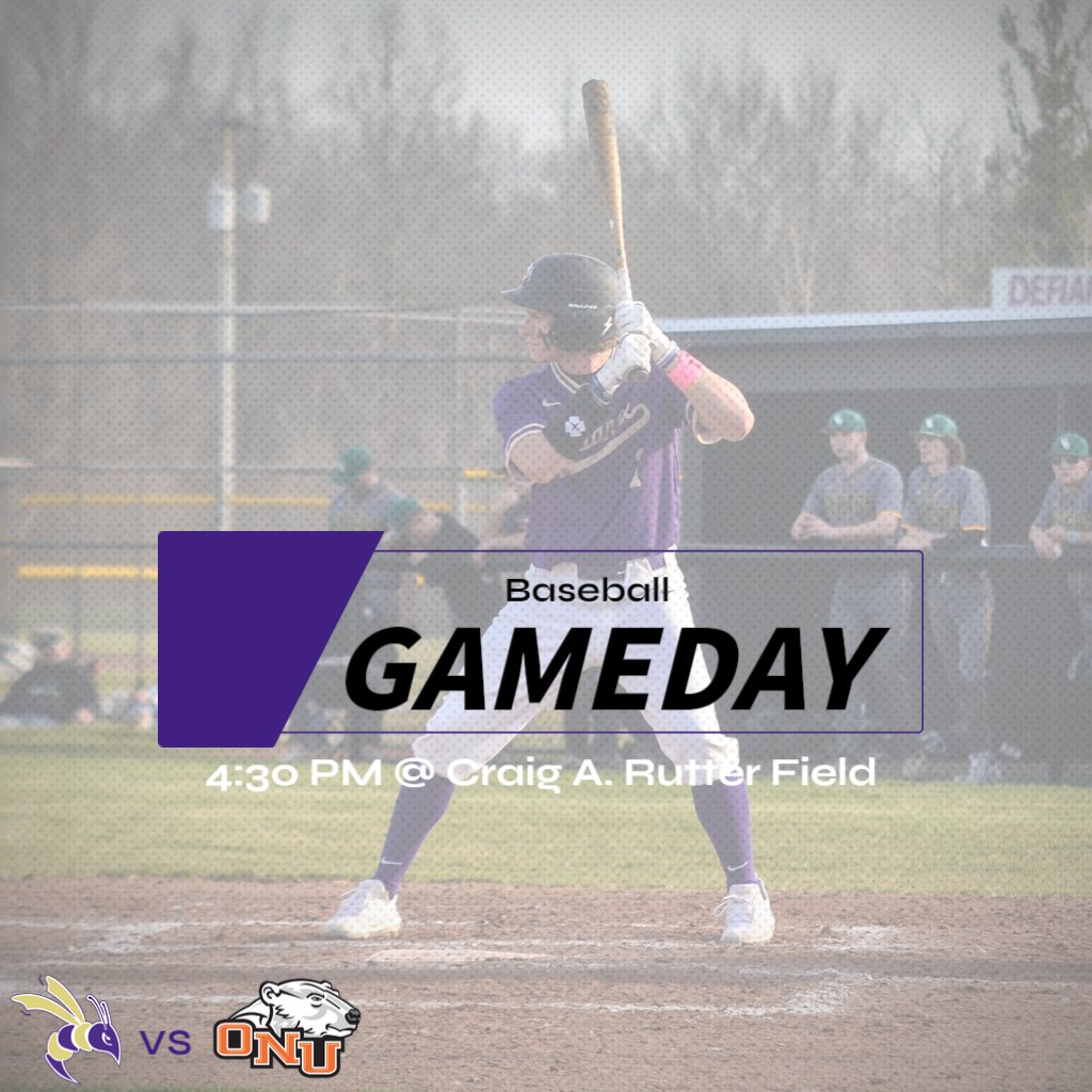 🚨⚾️🚨⚾️🚨⚾️ @DefiCollegeBASE plays one game against Ohio Northern today at Craig A. Rutter Field. 📊tinyurl.com/3k7njpdp 📺tinyurl.com/2mh762kb #JacketNation