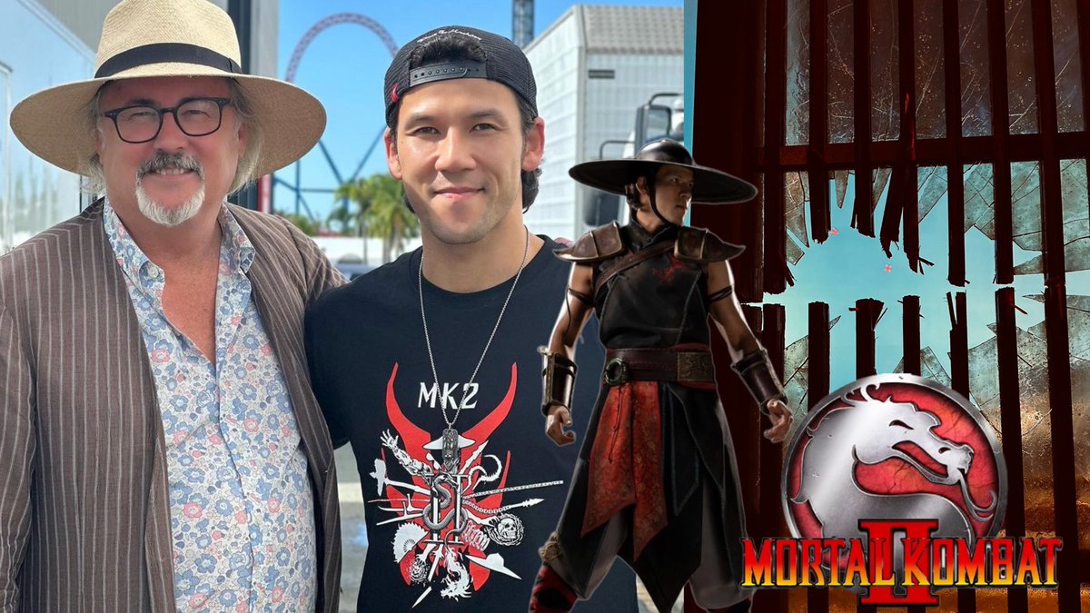 Mortal Kombat 2 Max Huang Posts Picture With Producer & Hypes MK2 Being Special & Takes Time #MortalKombat #MortalKombatMovie #MortalKombat2 loving the way they speak about this movie you can really feel they’ve changed & fixed a lot

See here:youtu.be/sBkhGreOLMM?si… via @YouTube