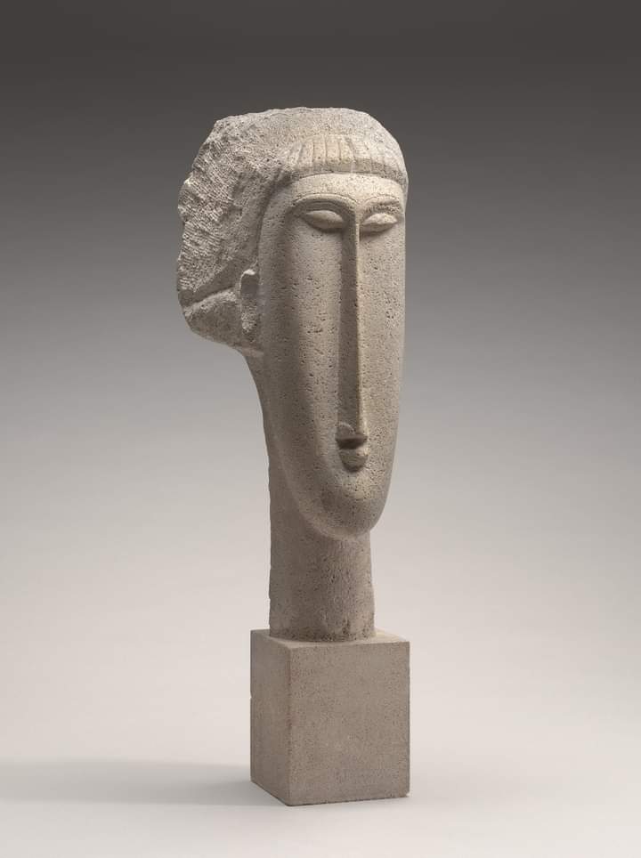 'Cabeza de mujer'. Amedeo Modigliani, 1911.