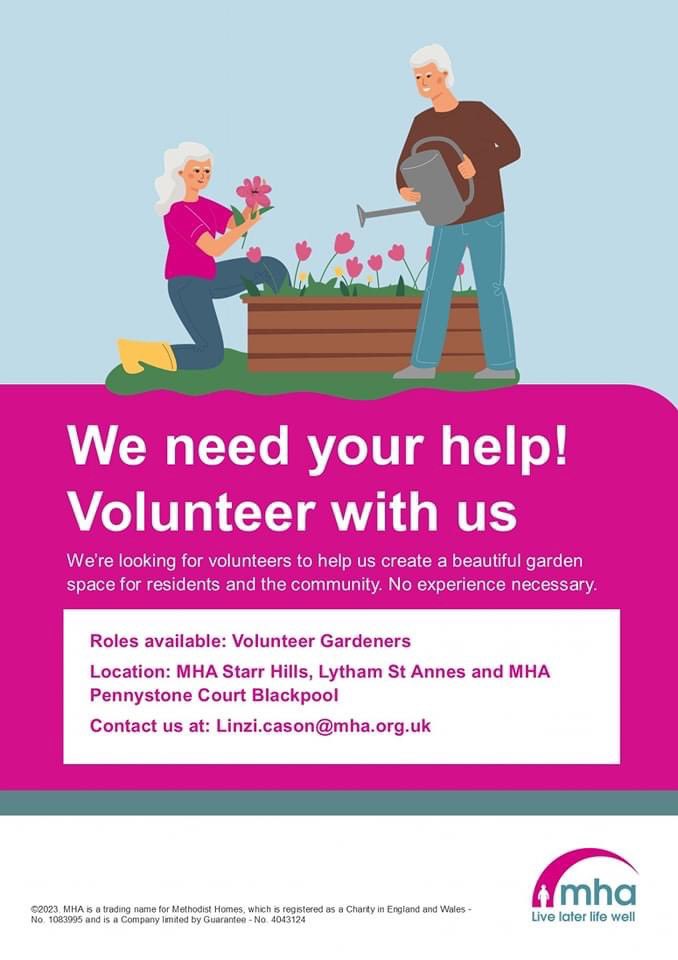 Gorgeous weather in #Blackpool today! Why not come and volunteer with my scheme and let’s get our green spaces looking good again, while meeting new people and connecting with the community. Everyone’s welcome!