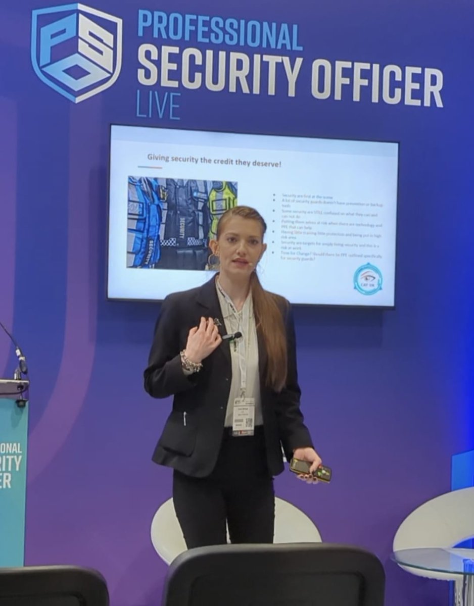 Great speaking  at @SecurityEventUK in Birmingham NEC today 
Thank you to @PhilipIngMBE for the invite to speak.

Consequences - prevention - understanding - educating - protection - technology - signposting - human verification 

#retail #security #retailsecurity #imdoingthis