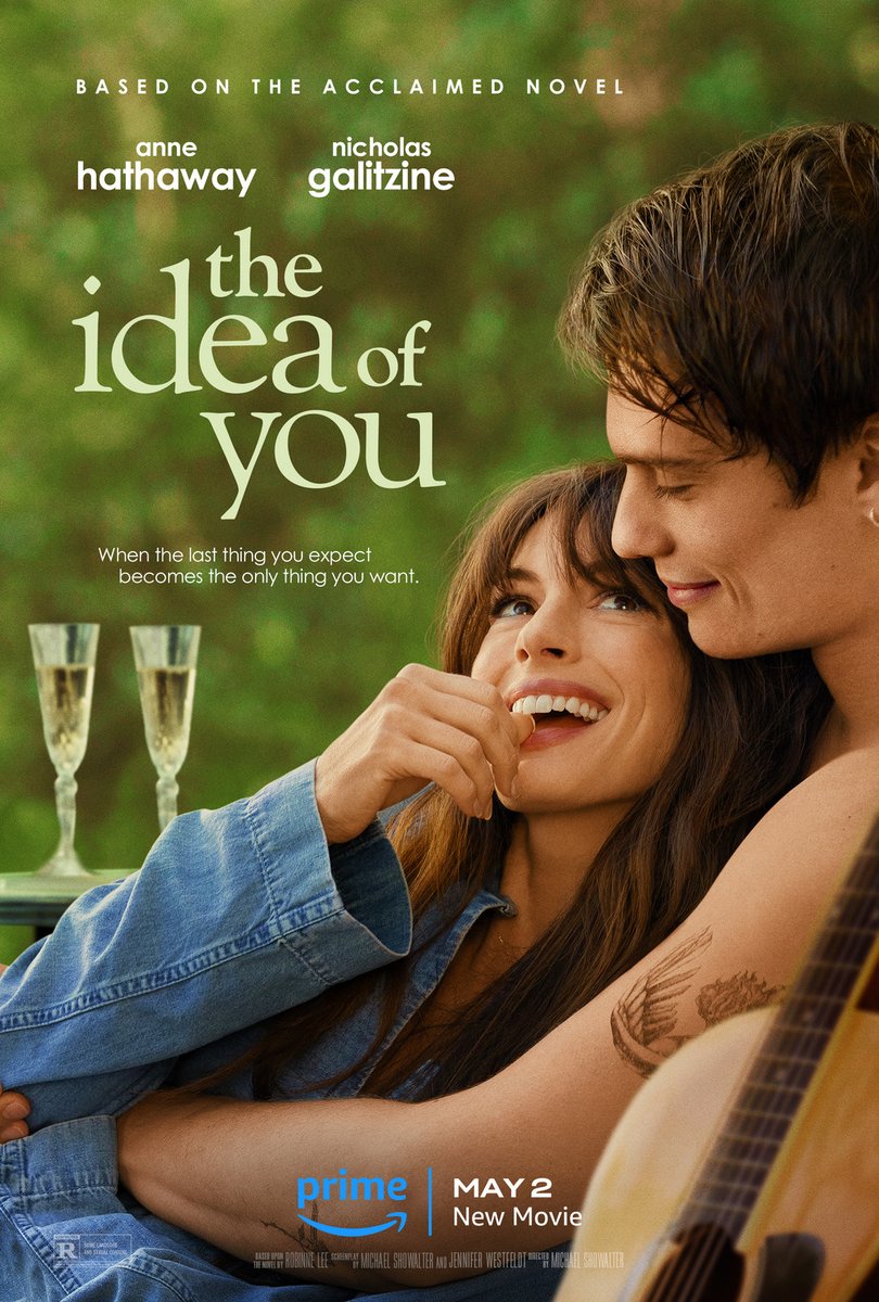 The romantic comedy THE IDEA OF YOU starring Anne Hathaway and Nicholas Galitzine has been released on Prime Video. Trailer, clip, images and poster here: entertainment-factor.blogspot.com/2024/05/the-id… #theideaofyou #primevideo #romance #comedy #annehathaway #NicholasGalitzine