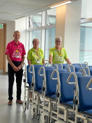 Our Move Makers can assist patients with access needs to their appointment, whether that is with a wheelchair, sighted guiding or something else – get in touch to check out Move Maker availability: 0117 414 3709

@NBTVolunteering 
@NorthBristolNHS 

#ExpOfCare
#NBTCares
