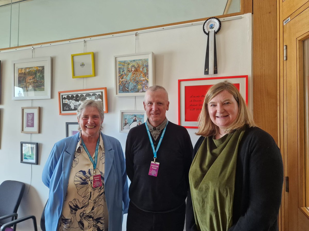 It was great to welcome Argyll and Bute Council’s new Provost and Depute Provost to our Scottish Parliament today.