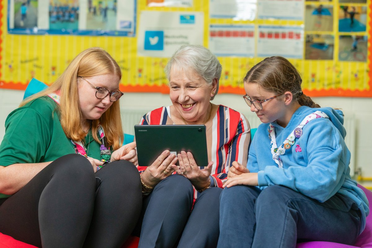There is a growing digital divide between generations. As services and communities increasingly move online, it's important that nobody is left behind. Through our #HiDigital programme, we're helping to develop digital skills amongst those who have rarely, or never, been online.