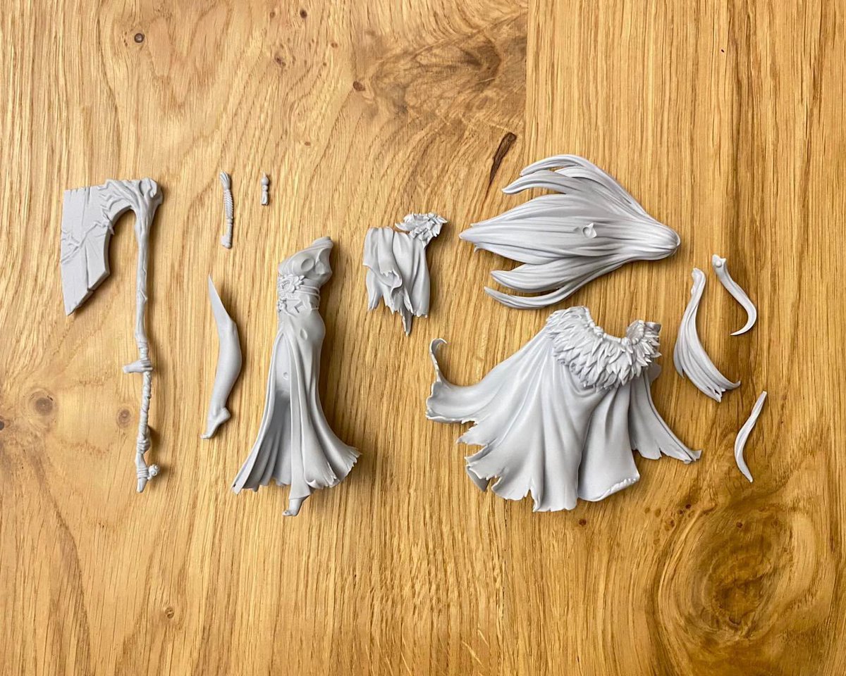⛩️ Oyasu - Fragile Salvation sample cast. Assembled model will be posted soon!

#miniatureart #3dprint #sankokushin #zbrush #miniaturepainting #axismundigames #tabletopgaming #miniatures #fantasyart