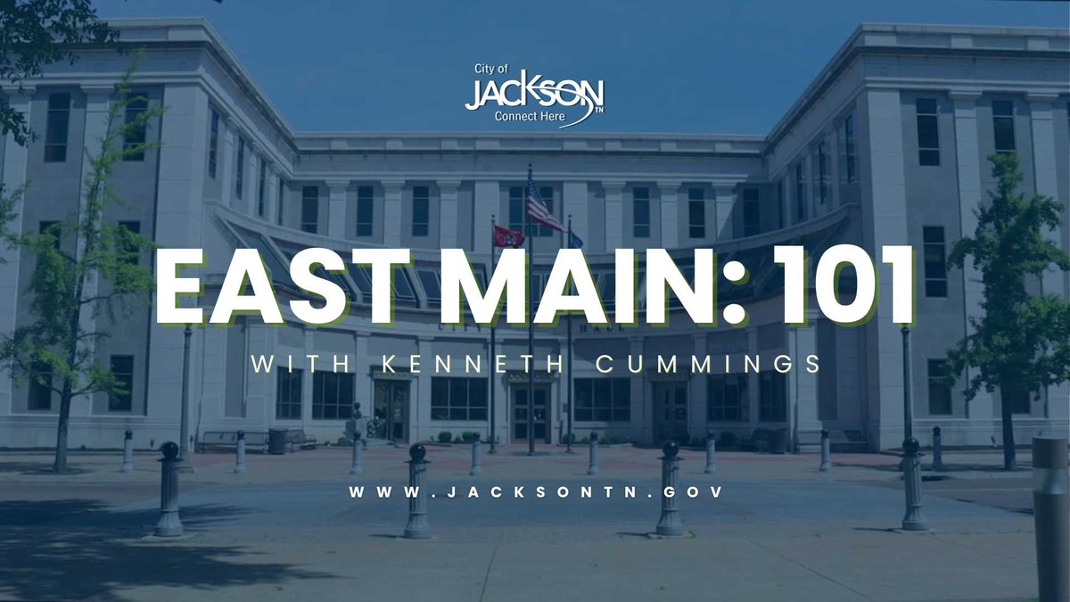 We're excited to premier our #EastMain101 Podcast today, facilitated by City of #JacksonTN Communications Director Kenneth Cummings. Visit jacksontn.gov/government/com… to subscribe.