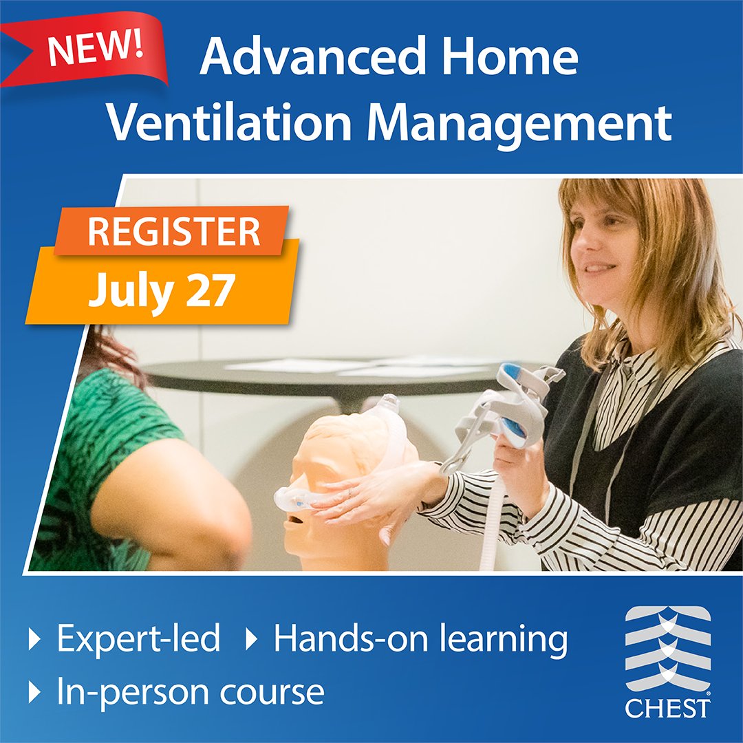 Receive leading-edge updates on best practices for invasive and noninvasive mechanical ventilation and airway clearance, including strategies to mitigate recent home respiratory care product discontinuations. hubs.la/Q02vVJ4t0