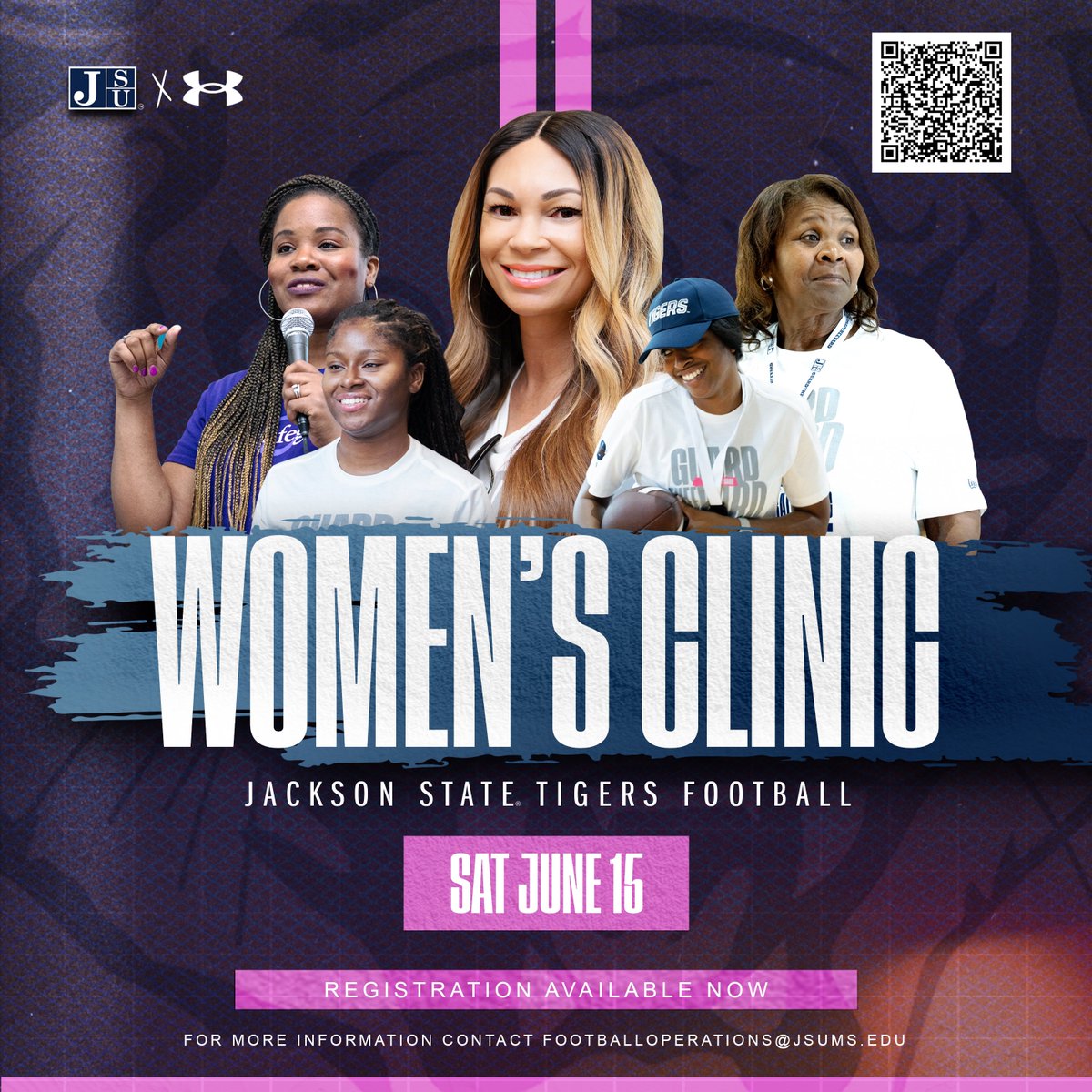 Registration for the 2024 Women’s Clinic available now!!! Priority Registration to ensure a T-shirt ends June 1st. Registration is open until June 8th. #GuardTheeYard | #TheeILove