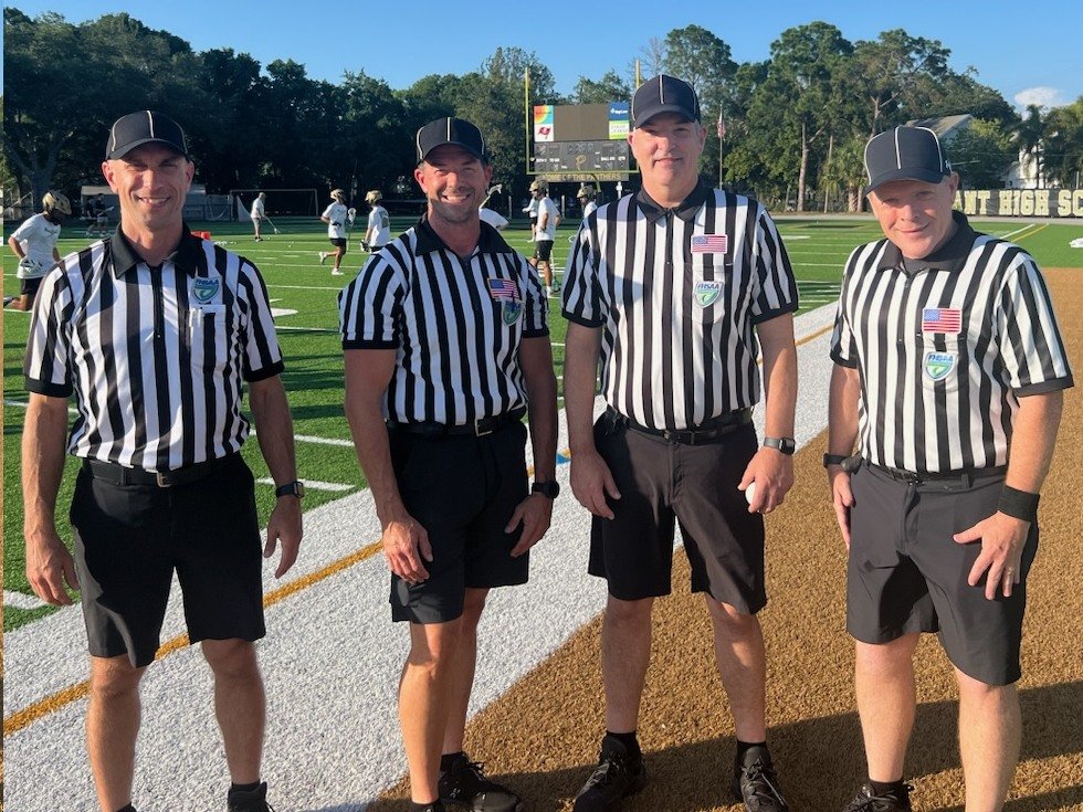Tampa Bay Lacrosse Officials Association (@tblaxrefs) on Twitter photo Our crew from last night's <a href="/FHSAA/">FHSAA</a> Class 2A Region 3 Semifinal between <a href="/plant_lacrosse/">Plant Boys Varsity Lacrosse **Official Acct**</a> and Lakeland HS. <a href="/FloridaLX/">FloridaLacrosseNews</a> <a href="/tampalaxreport/">Tampa Lax Report</a> <a href="/NFHS_Org/">NFHS</a> <a href="/USA_Lacrosse/">USA Lacrosse</a> <a href="/OffyHuman/">Officially Human NFP</a> @DreadnaughtLax #PlayOn #GrowTheGame #BehindTheStripes Our crew from last night's <a href="/FHSAA/">FHSAA</a> Class 2A Region 3 Semifinal between <a href="/plant_lacrosse/">Plant Boys Varsity Lacrosse **Official Acct**</a> and Lakeland HS. <a href="/FloridaLX/">FloridaLacrosseNews</a> <a href="/tampalaxreport/">Tampa Lax Report</a> <a href="/NFHS_Org/">NFHS</a> <a href="/USA_Lacrosse/">USA Lacrosse</a> <a href="/OffyHuman/">Officially Human NFP</a> @DreadnaughtLax #PlayOn #GrowTheGame #BehindTheStripes