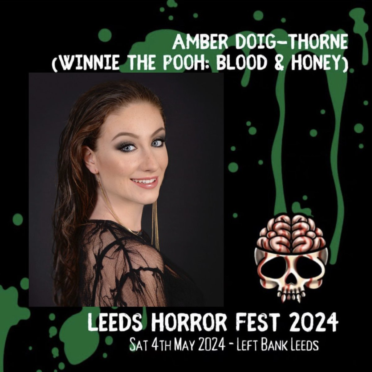 I’ll be at Leeds Horror Fest this Saturday 4th May 🙌🏻 If you see me - come & say hi 💙