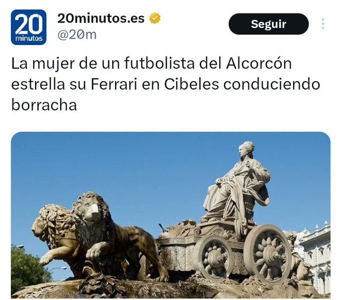 Nombre: La mujer.
Apellido: De un futbolista del Alcorcón.