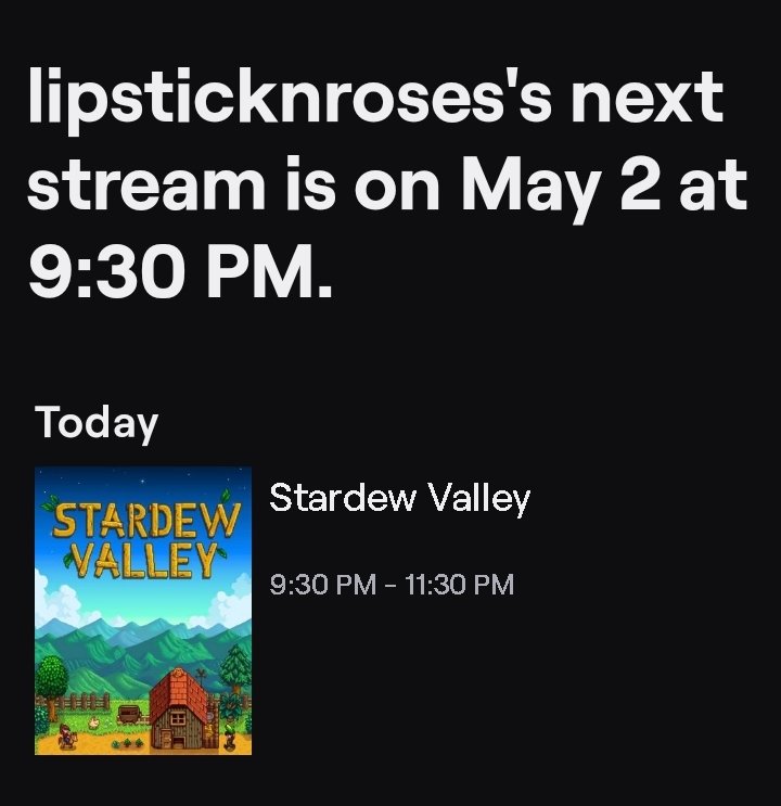 Going live on Twitch tonight at 9:30 pm est to play some Stardew Valley! Link in bio!💋🥀 #twitch #TwitchStreamers #twitchaffiliate #StardewValley