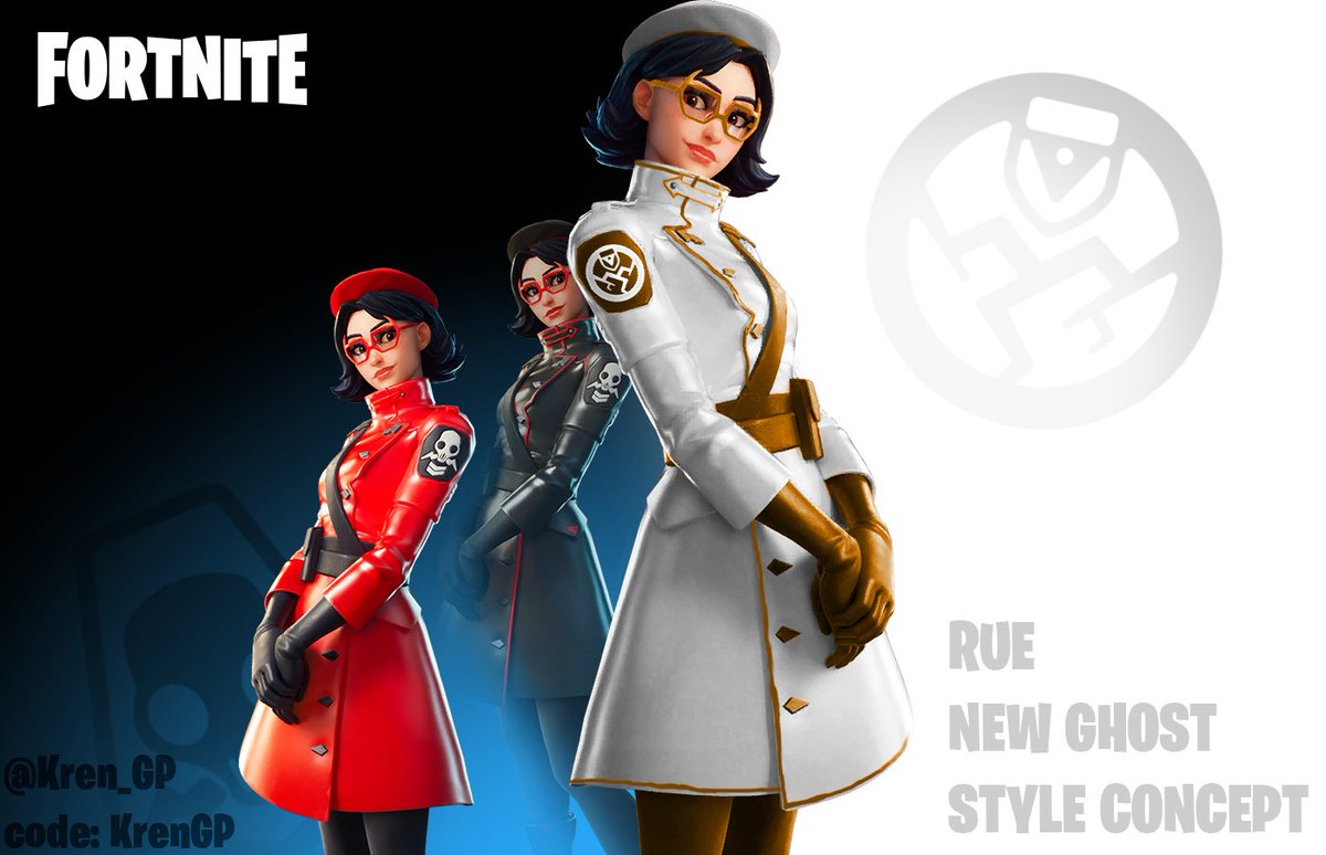 The only thing I can say about the concept is that if it had three styles it would be good, but there is no need to remove what is already part of it (Black style)
#Bringbackrue
#fortnite
@EpicGames 
@FortniteGame