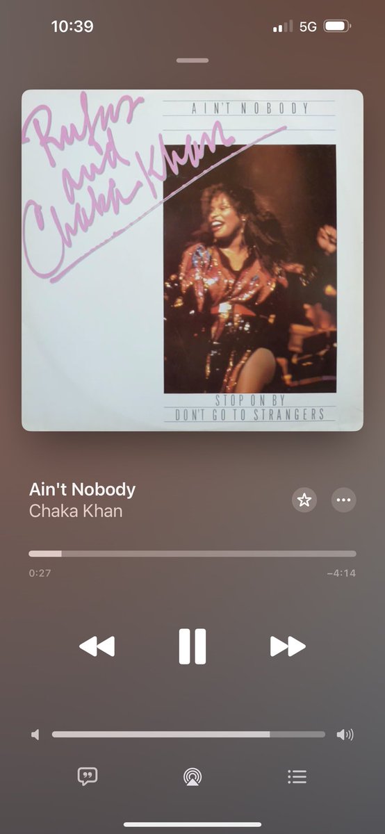 #ThrowBackThursday #Chaka #ChakaKhan #RufusAndChakaKhan #BOSEJusMakeItFeelBetter #GoodMusicIsTimeless #AintNobody