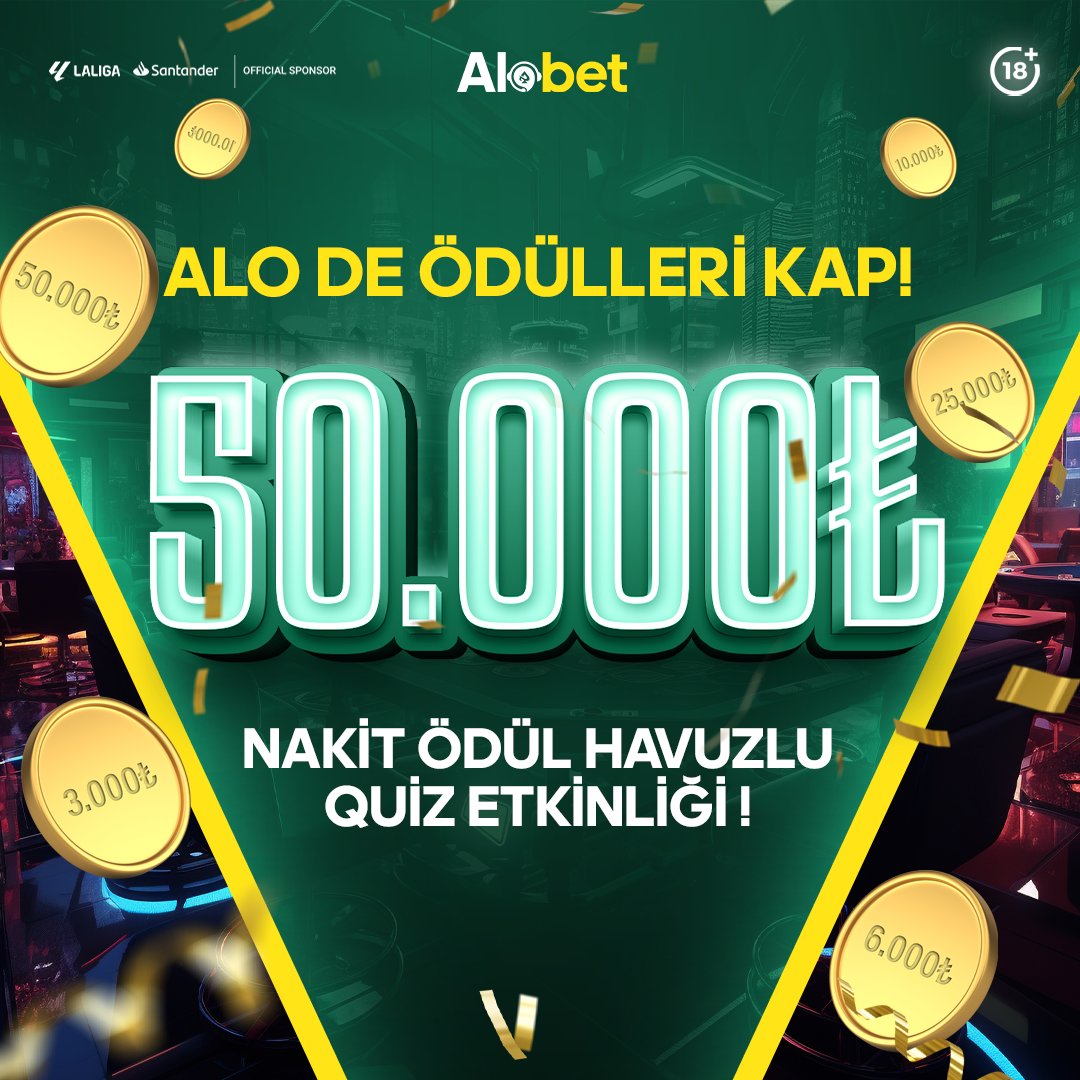 💫TAM 50.000TL ÖDÜL HAVUZU !💫 ⚡️ #Alobet Para Dağıtmaya Doymuyor, #Liverpool - #Tottenham #LIVTOT maçına özel soruları cevapla, büyük ödülü kaçırma ! 🚀Hemen etkinliğe katıl ödülleri kap ; alo.gmdy.link ‼️ Ödül dağılımı ve etkinlik şartları yorum kısmında ‼️