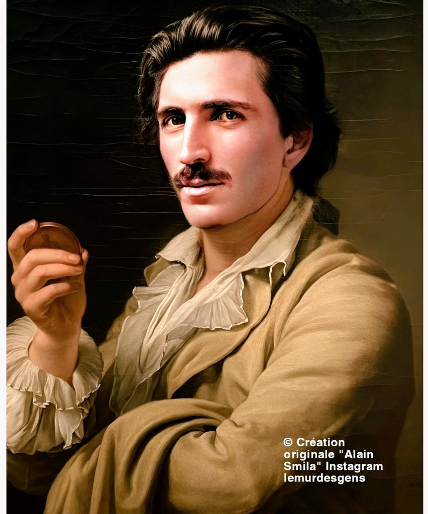 #NikolaTesla

© Création unique et inédite et originale 'Alain Smila' France 🇨🇵 Paris 🇫🇷