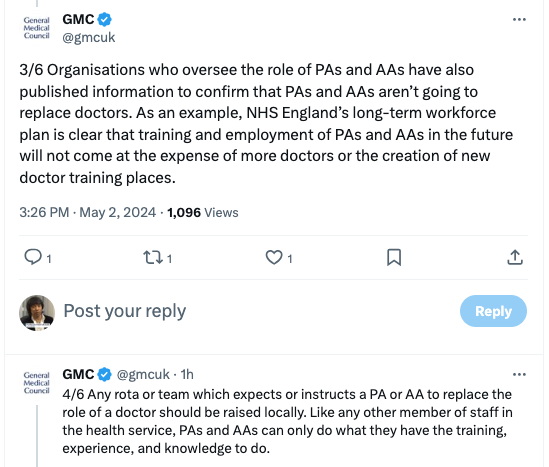 Thread via @gmcuk 1. This shows how much of an issue this is now across the system & level of control lost 2. Everyone-including @NHSEmployers know that replacement is happening-as well as training opportunities lost/ expense of doctors-ask GPs Leadership is a thing @NHSE_WTE